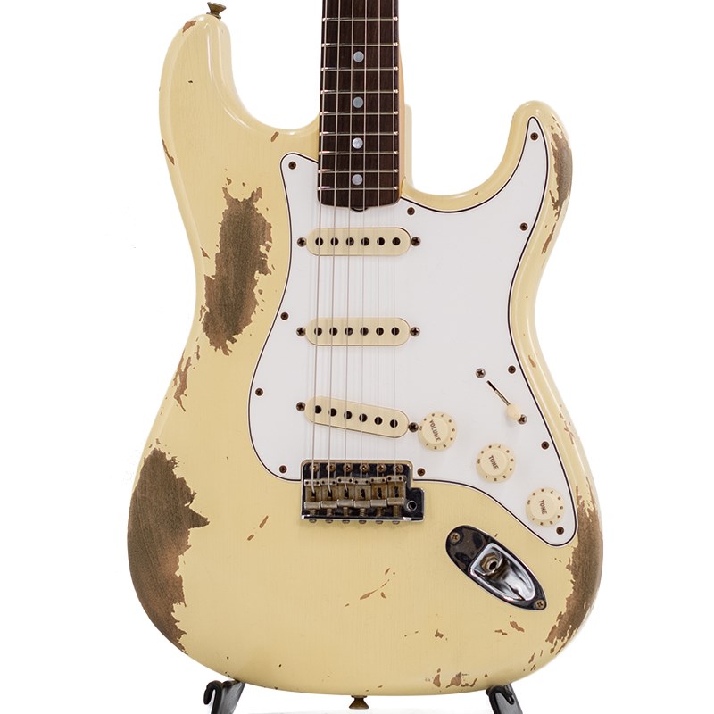 Fender Custom Shop Time Machine 67 Stratocaster Heavy Relic Aged Vintage Whiteの画像